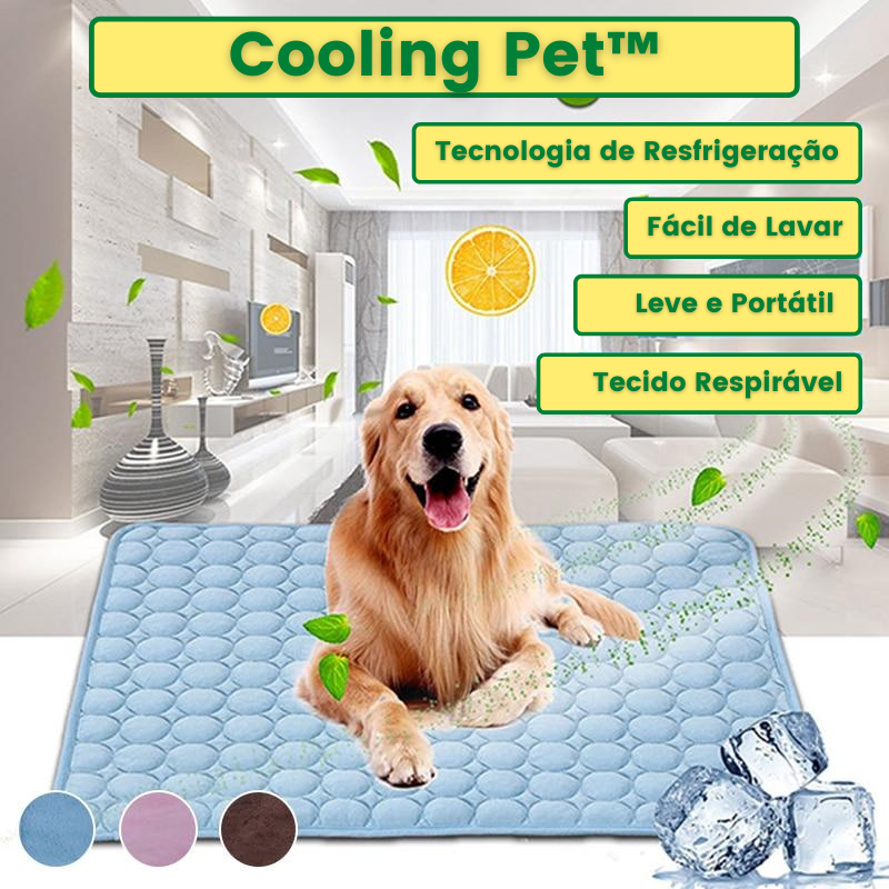 CoolingPet™ - Tapete Refrescante Para Pets | Mais Alívio Para Seu Amigo | Envio Imediato