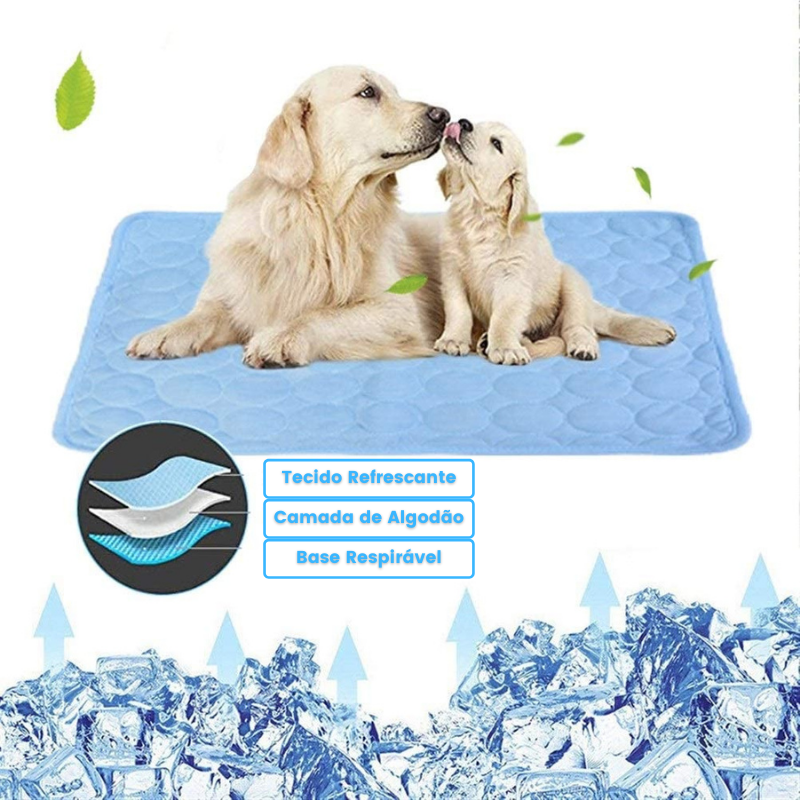CoolingPet™ - Tapete Refrescante Para Pets | Mais Alívio Para Seu Amigo | Envio Imediato