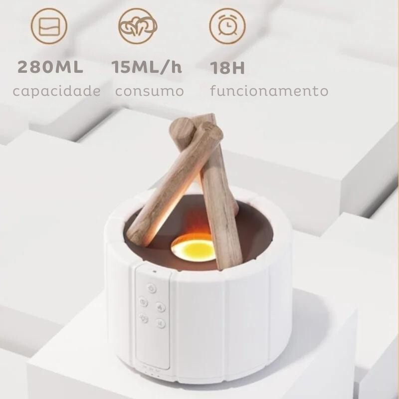 Difusor e Umidificador de Aromas FireCamp