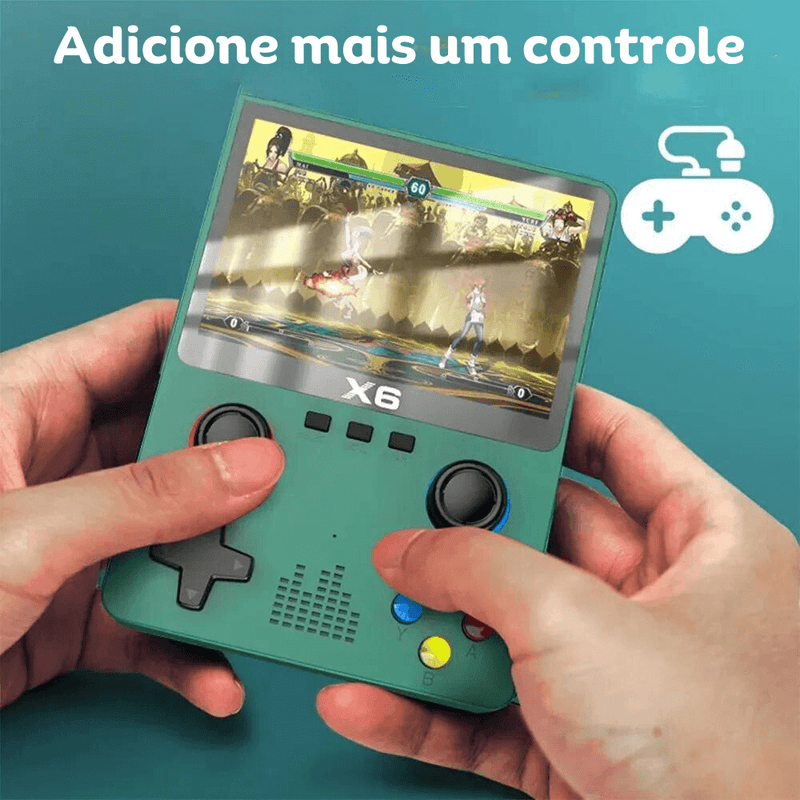 Game Portátil Retrô Jetto | O Único Original | Mais de 10.000 Jogos | Envio Imediato | Em Até 12x