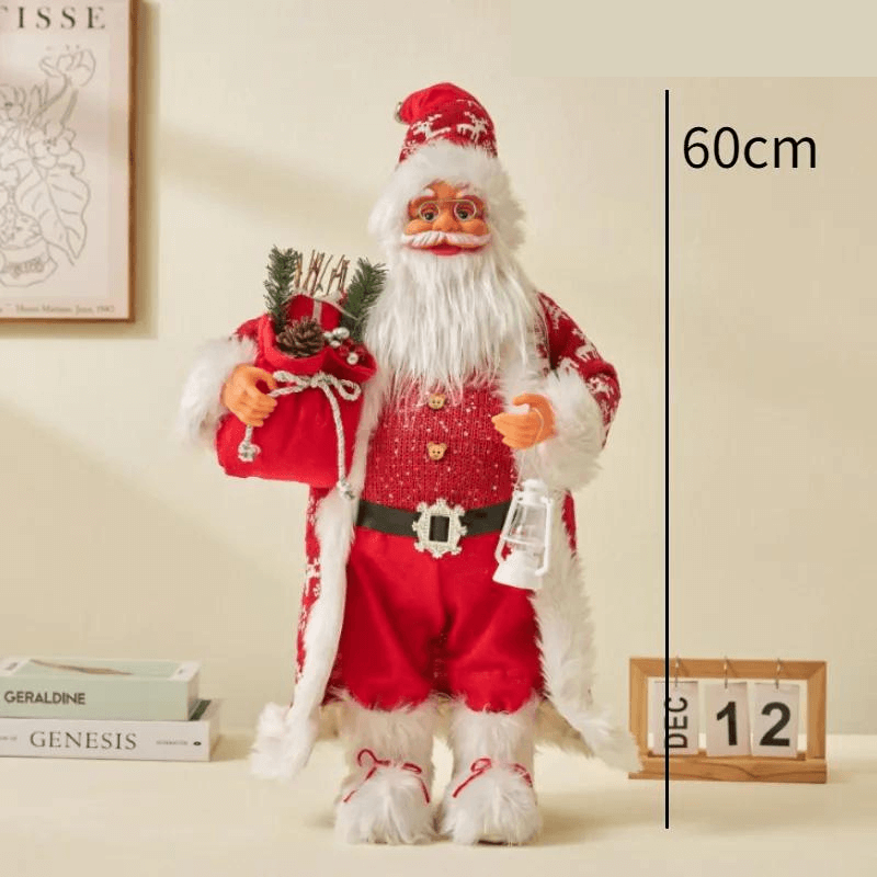 Papai Noel Gigante | Dê vida ao seu Natal | Envio Imediato