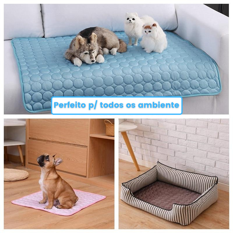 CoolingPet™ - Tapete Refrescante Para Pets | Mais Alívio Para Seu Amigo | Envio Imediato