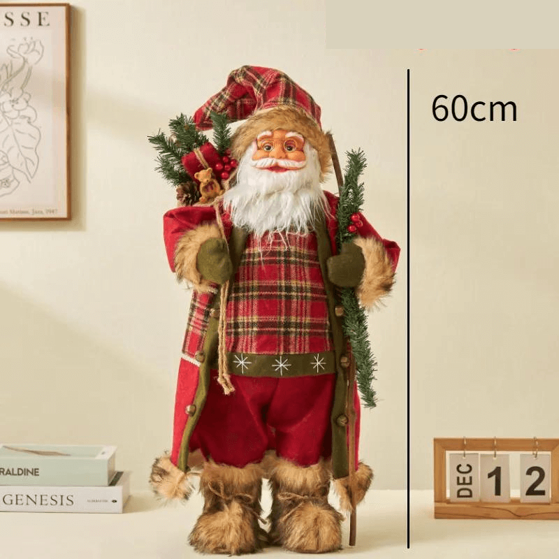 Papai Noel Gigante | Dê vida ao seu Natal | Envio Imediato