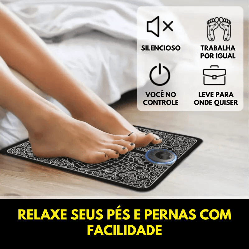 Tapete Massageador Magnético | Alivia as Dores e Inchaços em 10 minutos