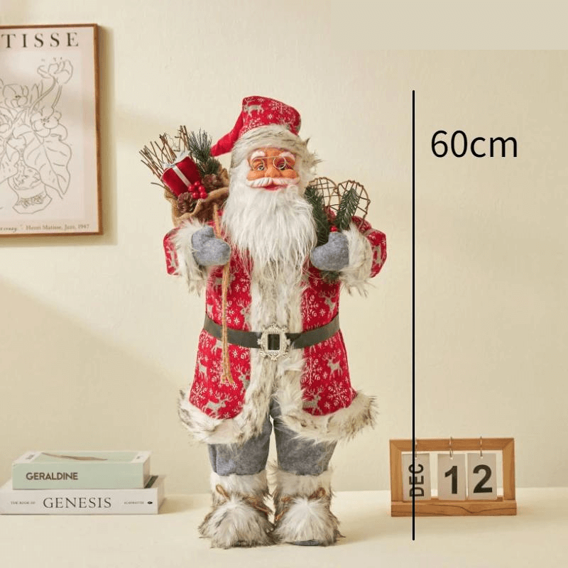 Papai Noel Gigante | Dê vida ao seu Natal | Envio Imediato