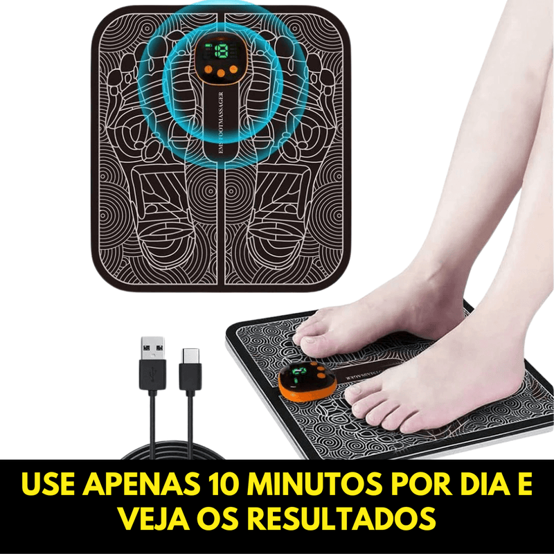 Tapete Massageador Magnético | Alivia as Dores e Inchaços em 10 minutos