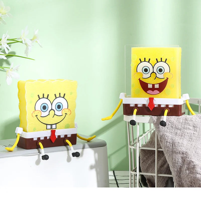 Suporte para Esponja do Bob Esponja | Envio Imediato | Ganhe uma Esponja de Brinde