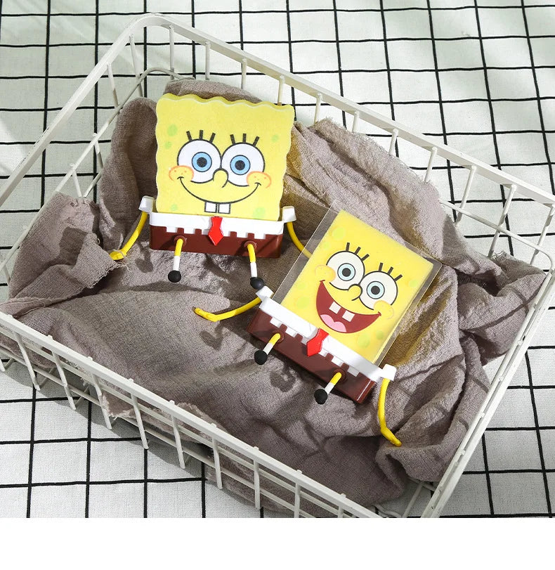 Suporte para Esponja do Bob Esponja | Envio Imediato | Ganhe uma Esponja de Brinde